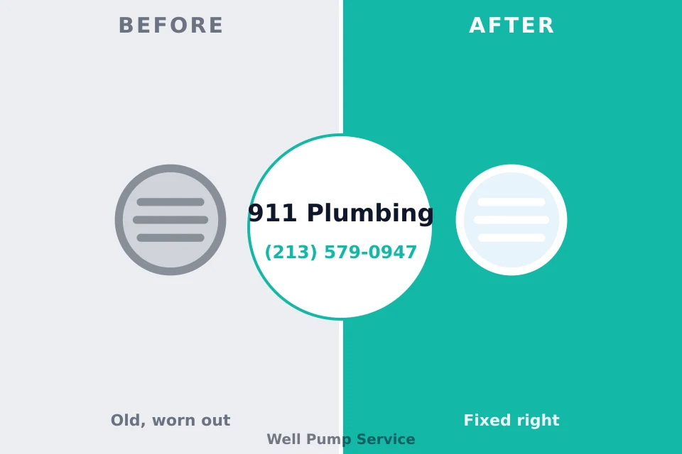 Before and after: plumbing company Goose Creek Village, VA